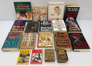 lot 215 image: VIntage Books Including DICK TRACY, Zane Grey And More