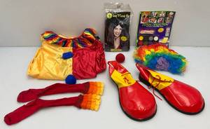 lot 222 image: Clown Halloween Costume