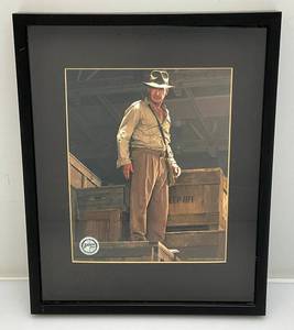 lot 225 image: Officially Licensed INDIANA JONES Framed Photograph