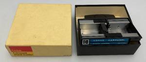 lot 230 image: Vintage Kodak Carousel Slide Projector Stack Loader For Clips Or Individual Slides In Original Box