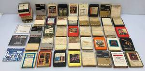 lot 233 image: Large Group Of Vintage 8 Track Tapes And Cds Including BEATLES (Factory Sealed)