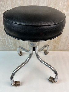 lot 120 image: Brewer Company Adjustable Medical Stool with Casters