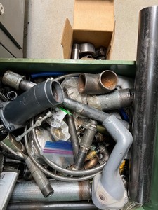 lot 135 image: Assorted Plumbing Fittings and Metal Pipe Components Collection