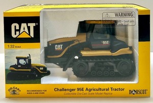lot 27 image: 132 Scale CAT Challenger 95E Die-Cast Agricultural Tractor Model by Norscot