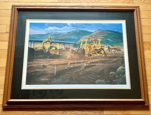 lot 46 image: Charles Freitag Limited Edition Construction Art Print Framed 133250