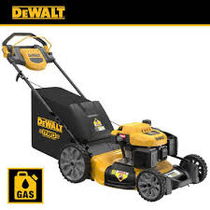 DEWALT 21 in. 196cc E-GOV Engine 3-in-1 Gas RWD Self-Propelled Lawn Mower with High Rear Wheels Customer Returns See Pictures