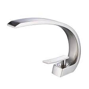 LORDEAR Brushed Nickel Single Hole Single Handle Bathroom Sink Faucet Customer Returns See Pictures