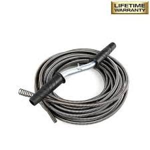lot 46 image: Husky 12 in. x 50 ft. HeavyDuty Manual Drain Auger for Clogged Sink, Shower and Floor Drains Customer Returns See Pictures