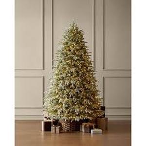 lot 60 image: Home Decorators Collection 7.5 ft. Grand Duchess Twinkling Balsam Fir LED Pre-Lit Artificial Christmas Tree T27 Customer Returns See Pictures
