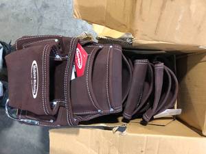 lot 62 image: Lot of McGuire-Nicholas 11 in. Carpenter Tool Pouch  Customer Returns See Pictures