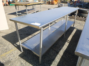 lot 79 image: Stainless Steel Table