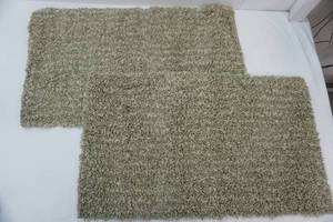 lot 30 image: Rubber Back Shag Rugs (Constellation Garden Green)