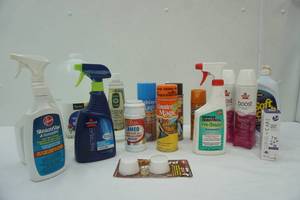 lot 50 image: Cleaning Products & Candle and Lamp Oil