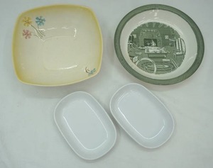 lot 99 image: Vintage Serving Bowls