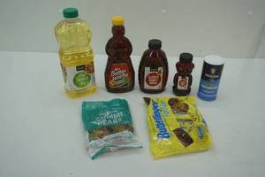 lot 107 image: Unopened Food Items (some past best by date)