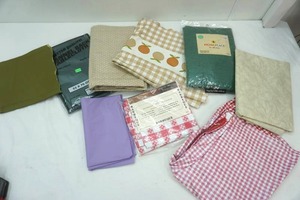 lot 112 image: Vinyl Tablecloths