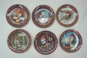 lot 198 image: Suzanne Toftey Collectors Plates (6ct)
