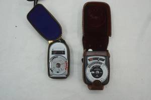 lot 228 image: Vintage Exposure Meters