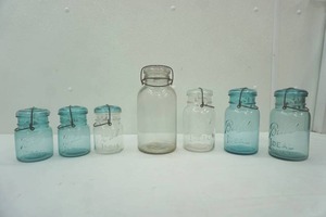 lot 242 image: Vintage Canning Jars