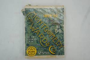 lot 257 image: Vintage Fall & Winter 1894-95 Montgomery Ward & Co Catalogue & Buyers Guide (1970 Copyright Reprint)