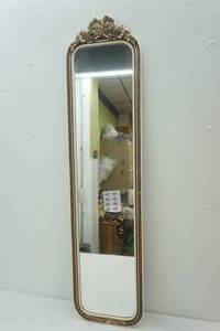 lot 261 image: Vintage Ornate Mirror 49x12
