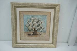 lot 262 image: Framed Art Print White in the Sky II by Charlene Winter Olsen