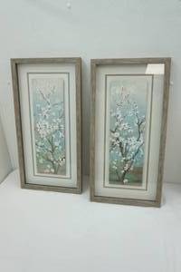 lot 265 image: (2ct) Framed Wall Art Print (Shadow Box Type Frames) Kyoto III by Asia Jensen