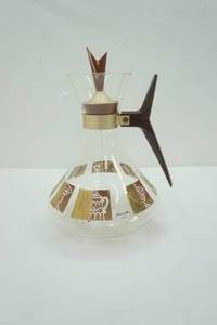 lot 291 image: Vintage Inland Glass Atomic Coffee Carafe 1950s1960s.