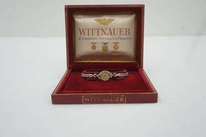 lot 379 image: Wittnauer Vintage 10K gold-filled Ladies Watch in Original Box