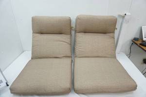 lot 398 image: Outdoor Patio Chair Cushions (2ct)