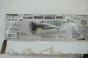 lot 411 image: Performax 38 Right Angle Drill wLED Light