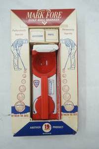 lot 412 image: Vintage Mark Fore Model 500 Golf Ball Marker