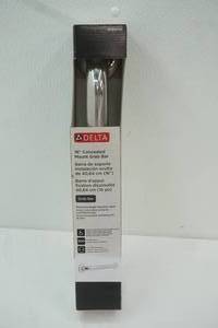 lot 413 image: NEW Delta 16 Concealed Mount Grab Bar