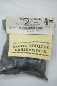 lot 500 image: Shotgun Slugs 12 Gauge 1.55lbs