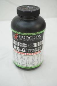 lot 512 image: (.4lbs) Hodgdon HS-6 PistolShotgun Powder