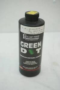 lot 514 image: (.65lbs) Green Dot Smokeless Shotgun Powder Alliant Powder