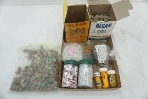 lot 530 image: Shotgun Overshot Cards, Shell Filler Wads, Gas Seals, Felt