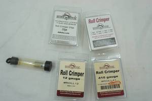 lot 532 image: Roll Crimpers 20ga, 12ga, 410ga, 10ga, 10ga Bronze Shotgun Brush