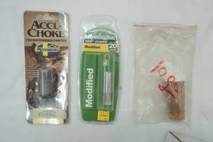 lot 533 image: Modified Chokes 20ga, 12ga, 10ga