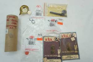 lot 534 image: 20ga Mec Resizing Conversion Kit Primer Pocket, Peener, Spring Fingers, Wad Fingers, Grommet, dish