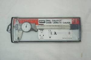 lot 554 image: RCBS Dial Caliper Case Length Gauge