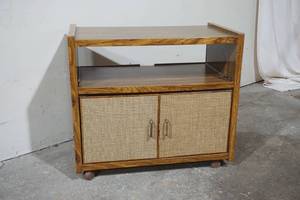 lot 614 image: Vintage Entertainment Cabinet 29x 16x 25