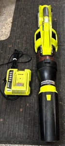 lot 235H image: GS - Ryobi 40V Lithium Cordless Jet Fan Blower with 3Ah Battery and Charger