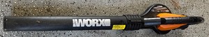 lot 305H image: G - Worx 20V Cordless Blower Vac BV5600 and Trimmer Set