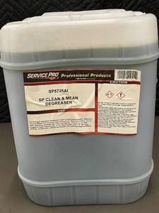 lot 37 image: Service Pro SP Clean & Mean Degreaser 5 Gallon Container