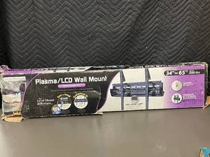 lot 88 image: Plasma LCD TV Wall Mount for 34 to 65 Inch Screens Adjustable Tilt
