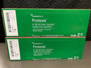 lot 112 image: Lot of 2 Boxes Cardinal Health Protexis Surgical Gloves Size 7.5