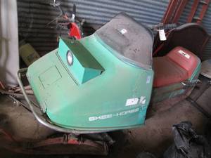 Vintage Skee Horse Snowmobile