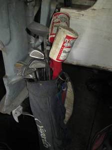 lot 14 image: Wilson SuperLite golf bag with a va...