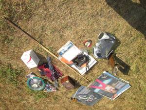 lot 54 image: Collection of random supplies and d...